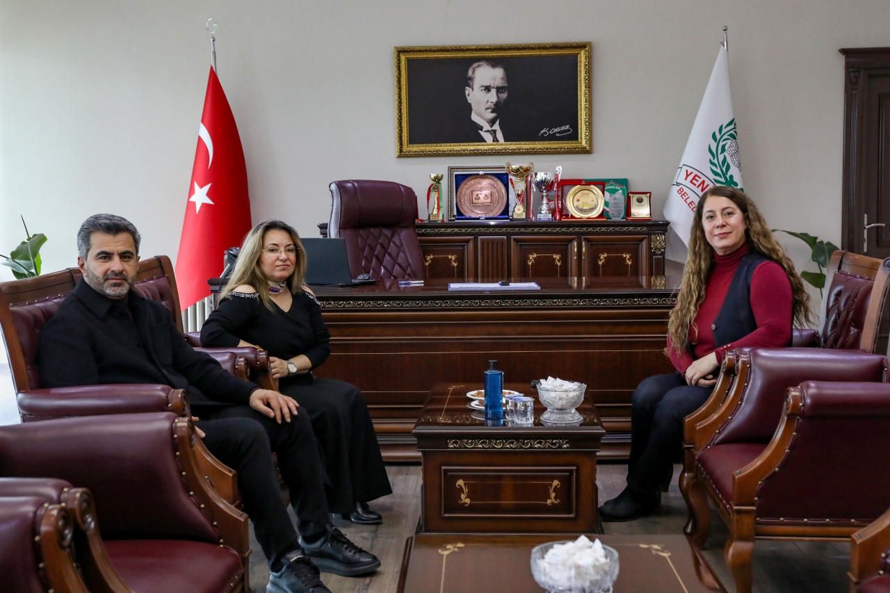  Amedspor Yönetiminden Belediyemize Ziyaret