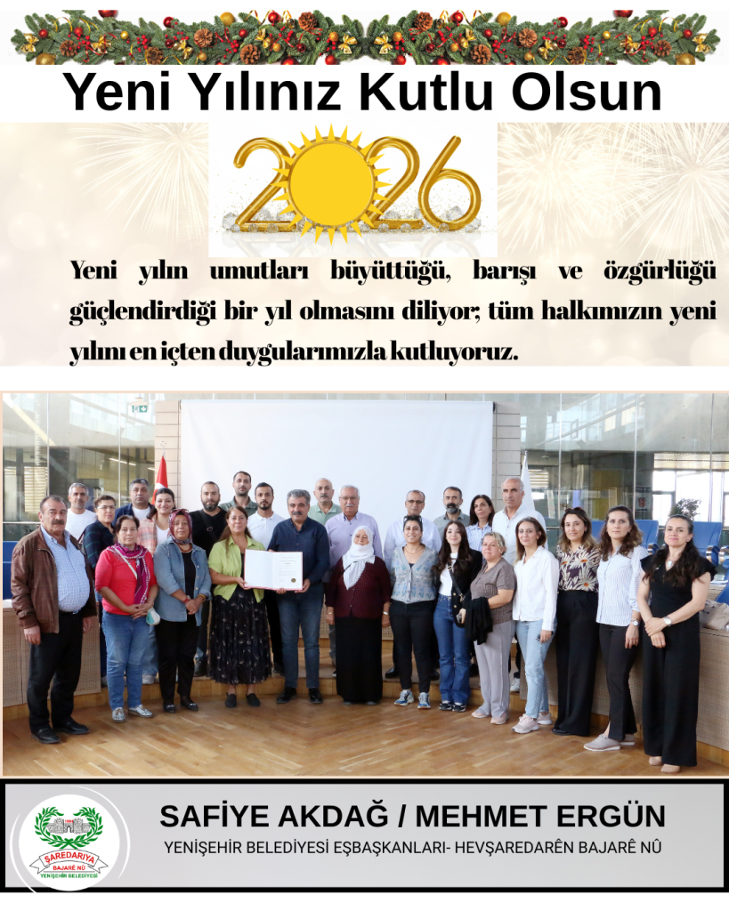 Yeni Yılınız Kutlu Olsun - Sersela We Pîroz Be