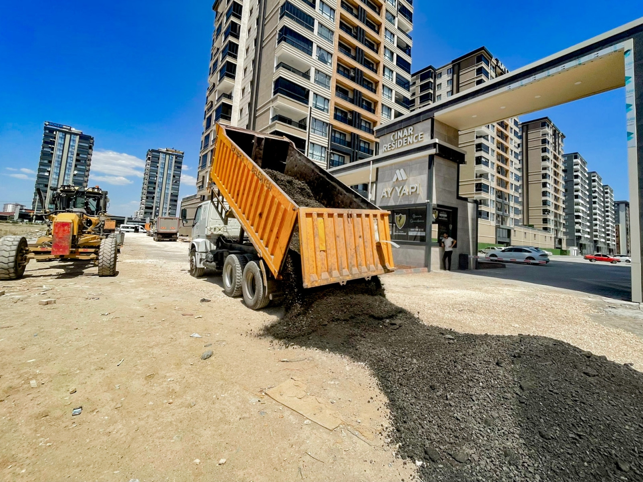 Üçkuyu Mahallesi’nde Yol Çalışmaları Devam Ediyor! 