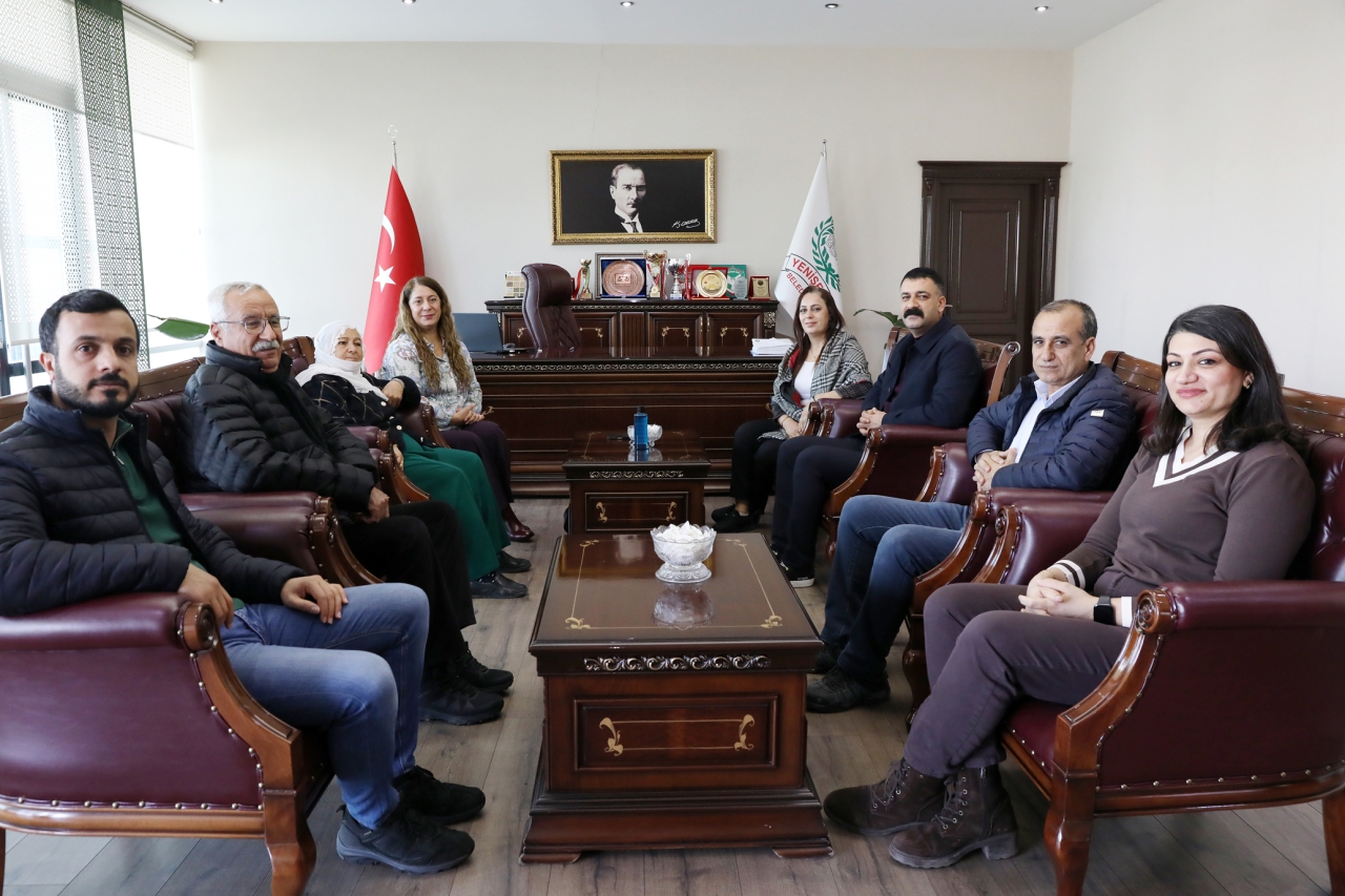 Şırnak Balveren Belediyesi Eş Başkanları Belediyemizi Ziyaret Etti
