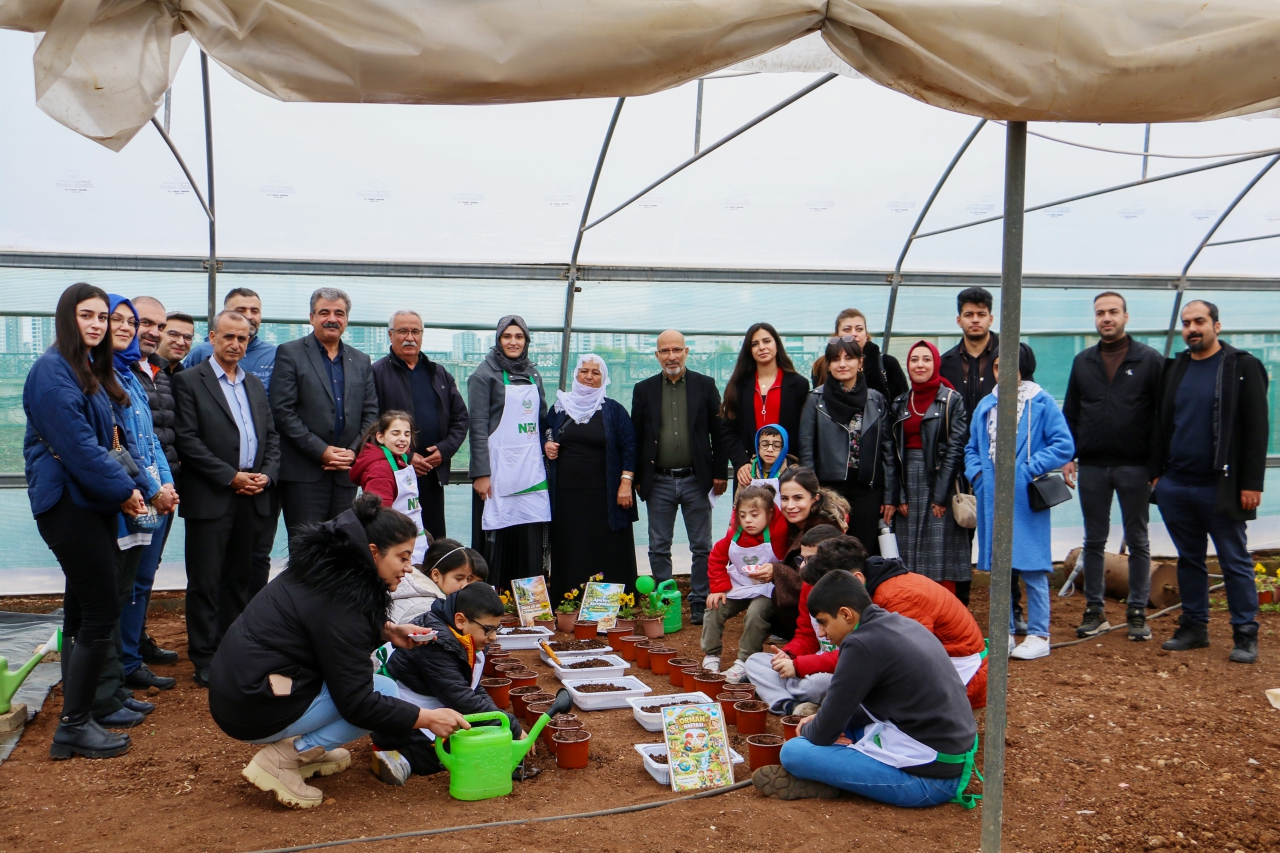 Nev Bahçede Gerçekleştirilen Orman Haftası Etkinliğine Eşbaşkanımız Ergün Katıldı