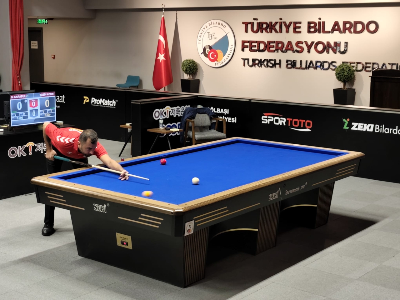 Bilardo Takımımız İlk Tur Müsabakalarını Birinci Sırada Tamamladı