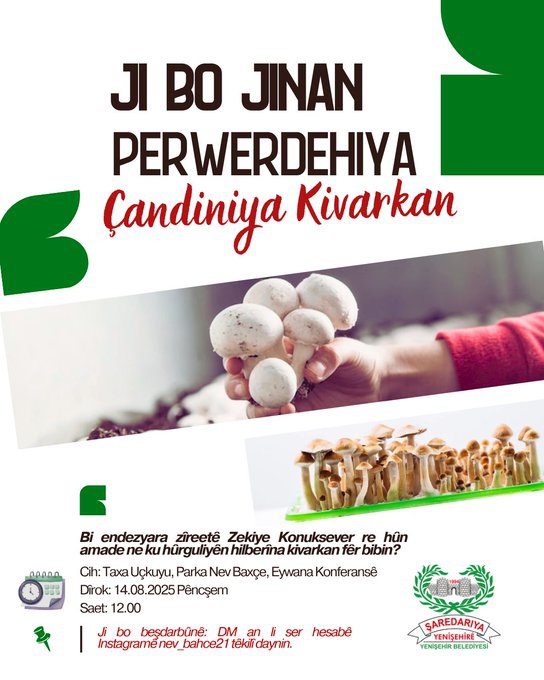 Kadınlara Özel Mantar Yetiştiriciliği Eğitimi