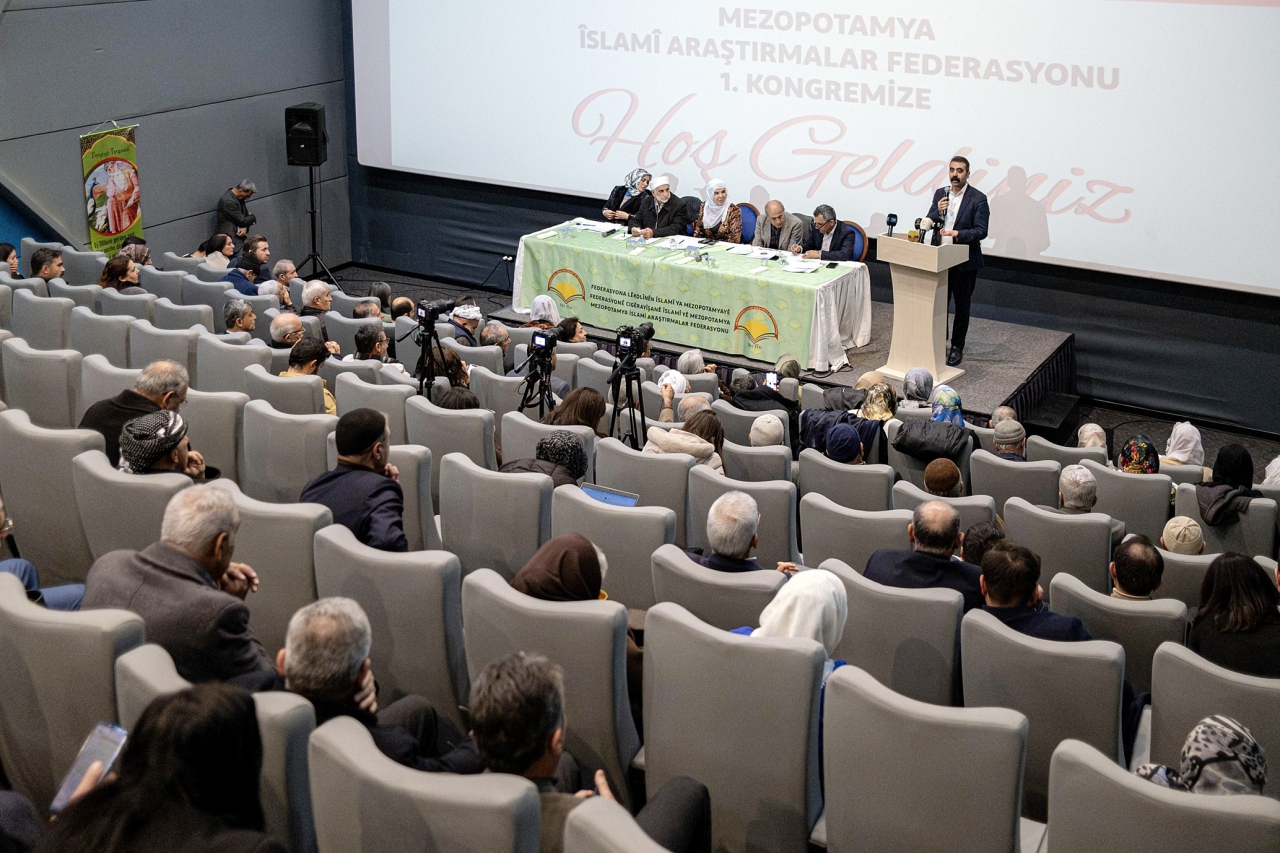 Eşbaşkanlarımız Mezopotamya İslami Araştırmalar Federasyonu Kongresine Katıldı