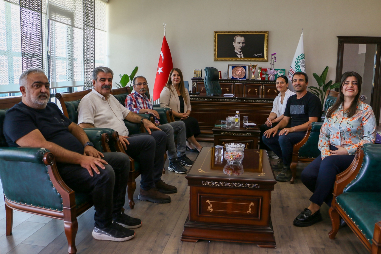Tigris Bisiklet ve Doğa Sporları Kulübü üyelerinden Belediyemize Ziyaret