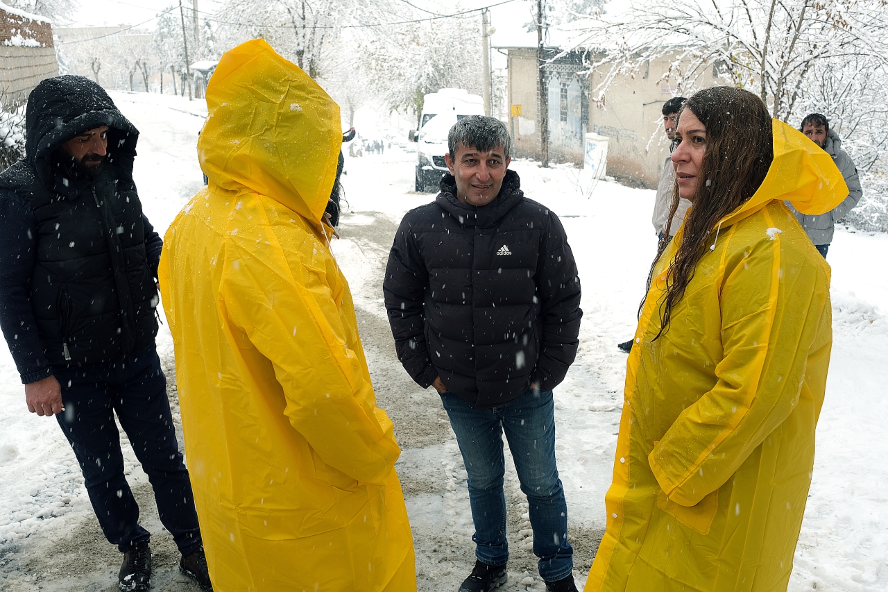 Eşbaşkanımız Akdağ Karla Mücadele Çalışmalarını Yerinde İnceledi