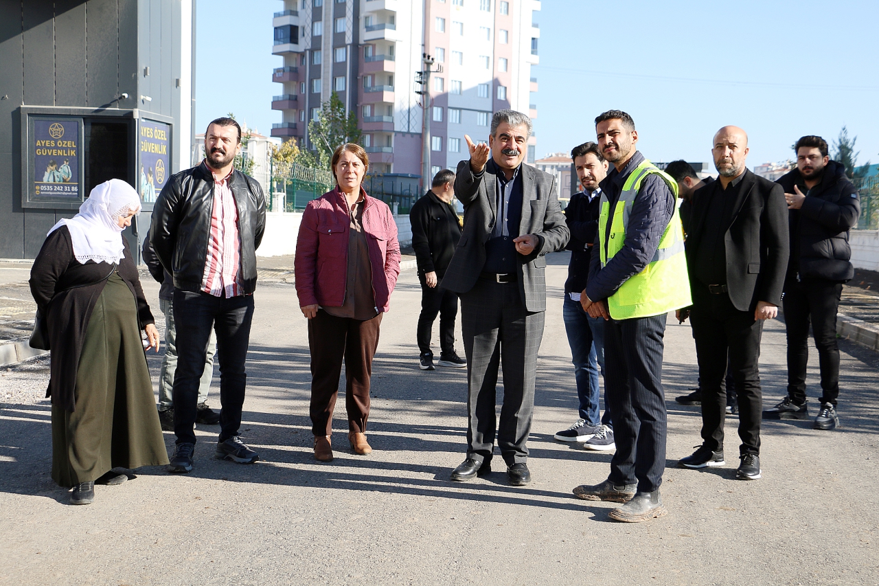 Eşbaşkanlarımız Yol Çalışmalarını Yerinde İnceledi