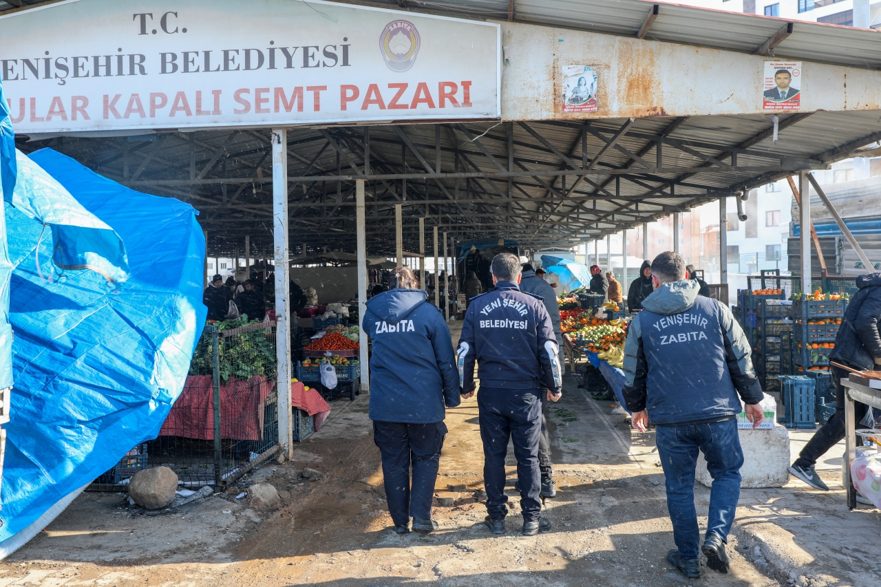 Zabıta Ekiplerimiz Pazar Denetimi Yaptı