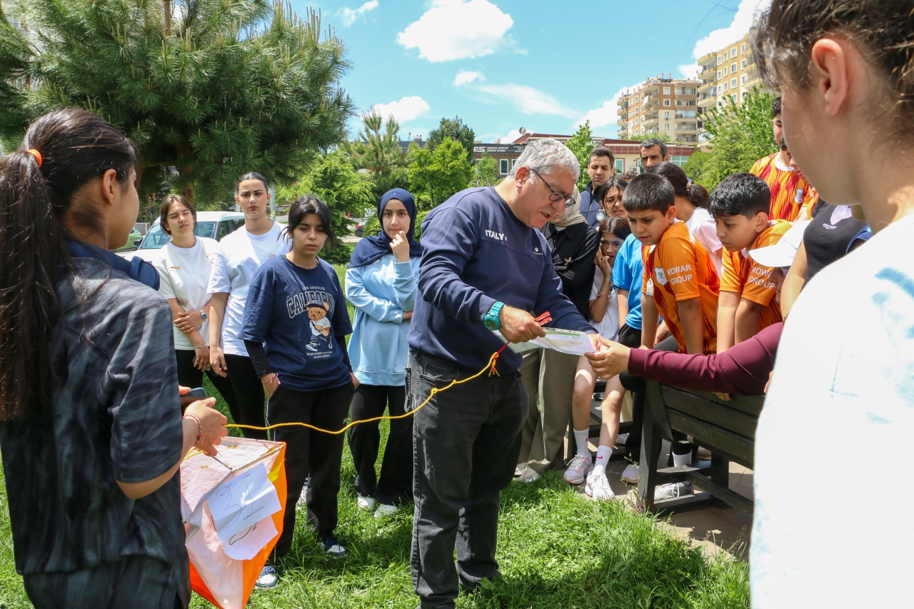 Oryantiring Heyecanı Belediyemiz Parkında Yaşandı
