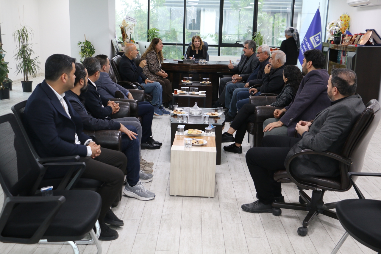 Eşbaşkanlar ve Meclis Üyelerimizden DSMMMO’ya Ziyaret