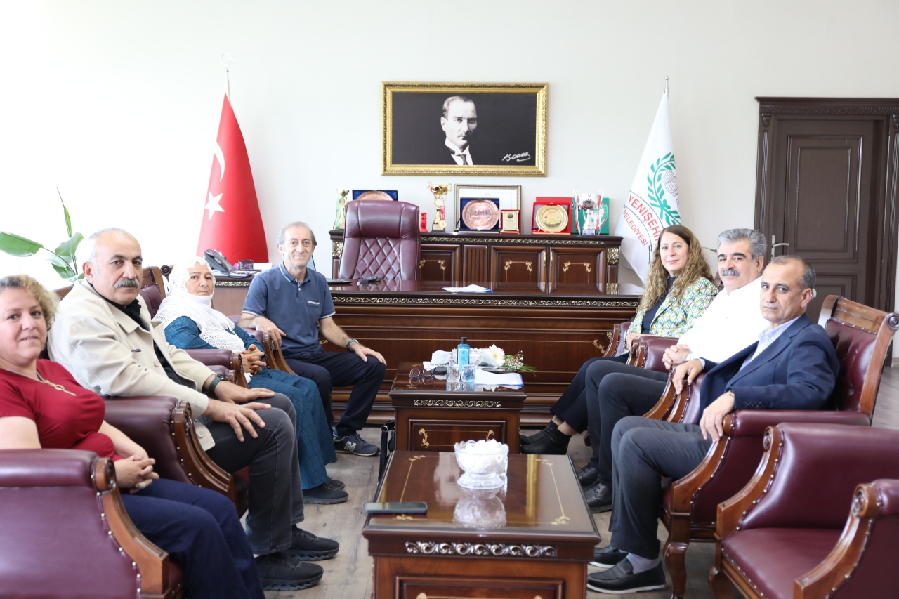 Kürt Sinema ve Tiyatro Sanatçısı Kemal Ulusoy’dan Eşbaşkanlarımıza Ziyaret