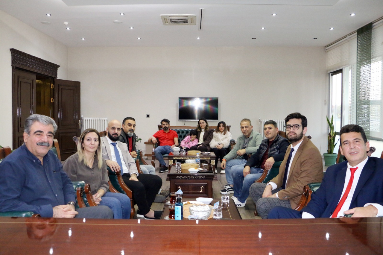 Türkiye Sağırlar Konfederasyonundan Eşbaşkanımız Mehmet Ergün’e ziyaret 