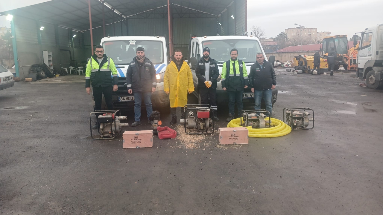 Ekiplerimiz, Sel ve Su Baskınlarına Karşı Gerekli Tedbirleri Aldı
