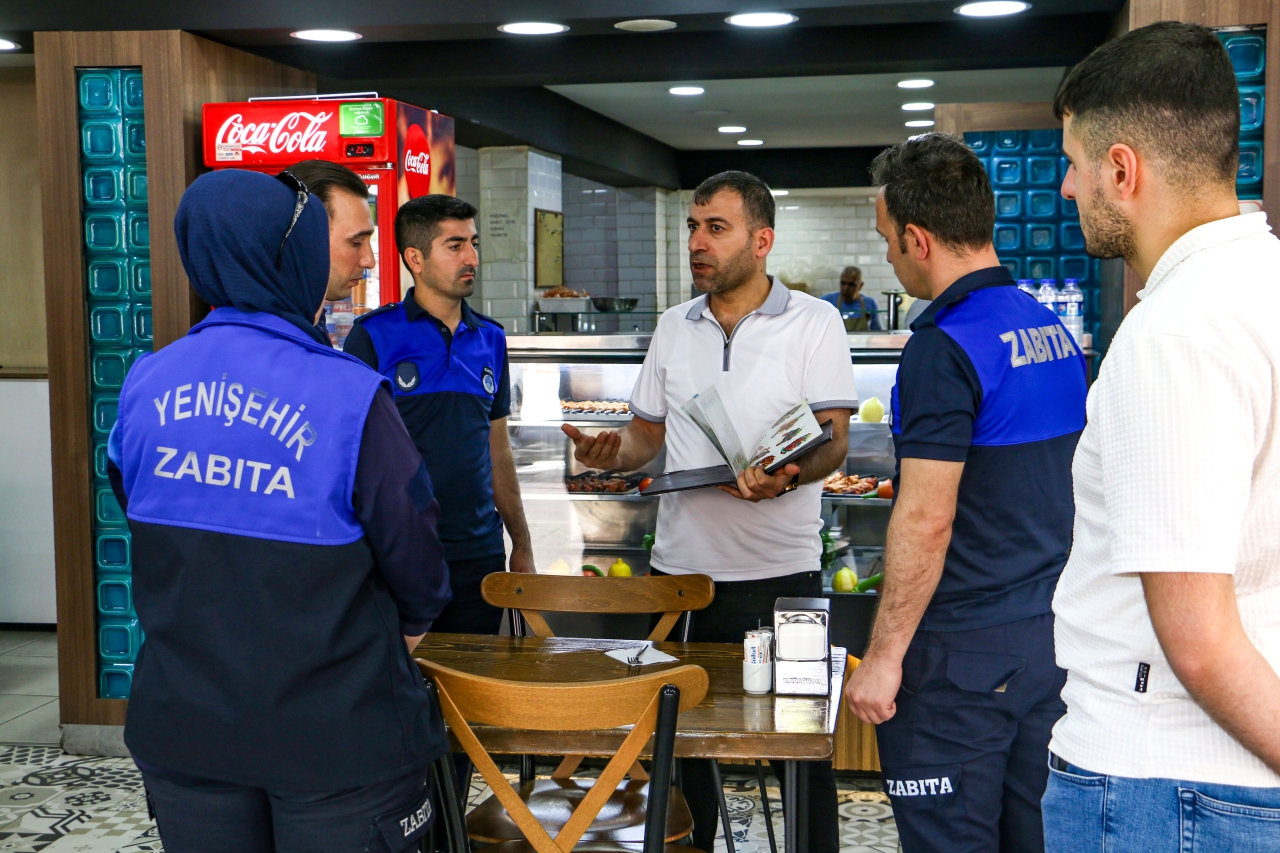 Yenişehir'de Lokantalara Yönelik Fiyat Listesi Denetimi Gerçekleştirdik