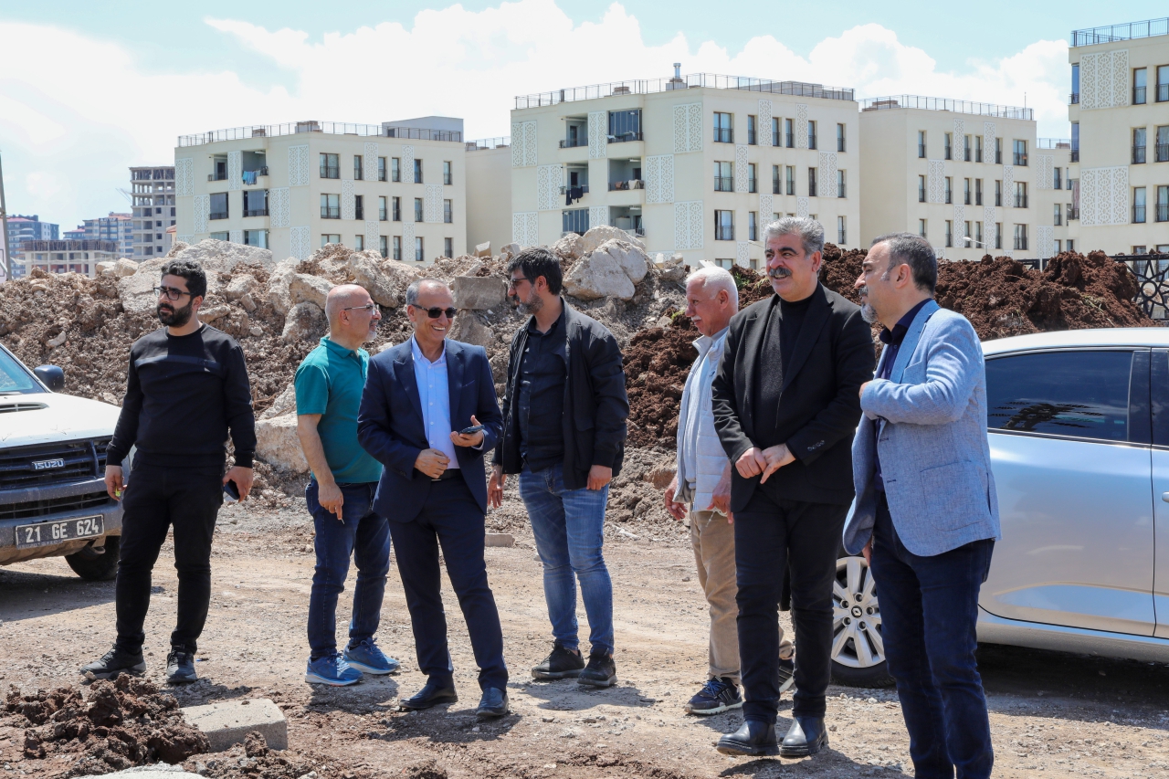 Eşbaşkanımız Ergün, İlçede Devam Eden Çalışmaları Yerinde İnceledi