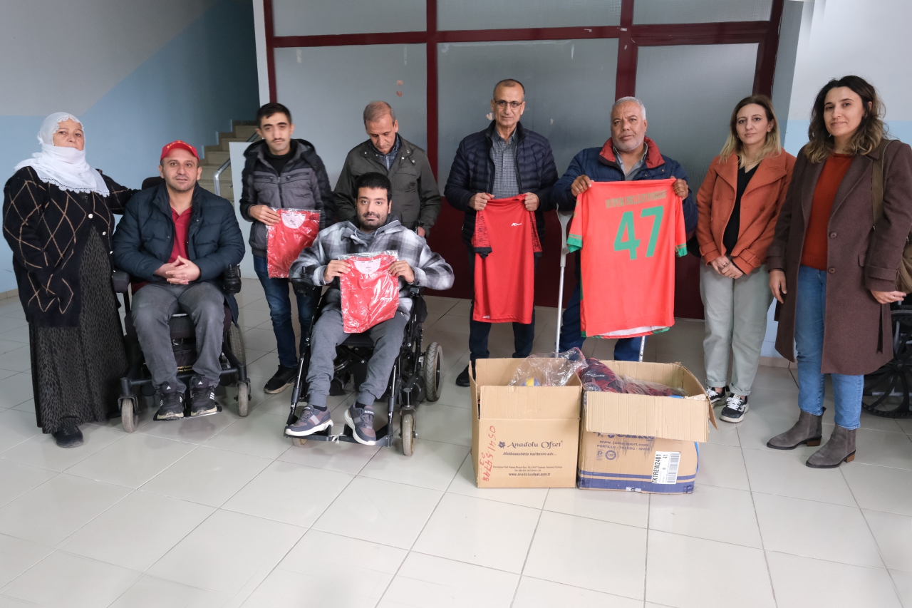 Belediyemizden Diyarbakır Ortopedik Engelliler Gücü Spor Kulübüne Destek