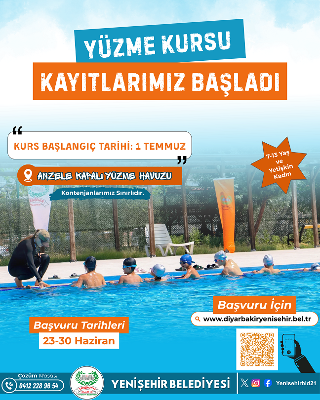 Yüzme Kursu Başvurusu