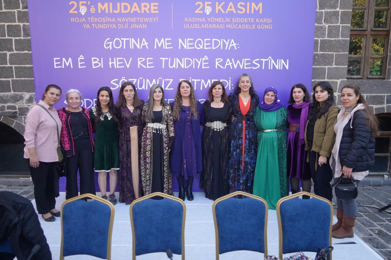 "Sözümüz bitmedi. Şiddeti birlikte durduracağız" Şiarıyla Bir Yıl Devam Edecek Kampanyanın Startı Ve