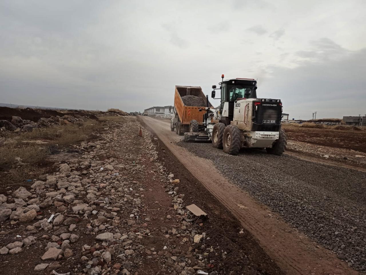 Dökmetaş Köyünde Yol İyileştirme Çalışmalarımızı Tamamladık!