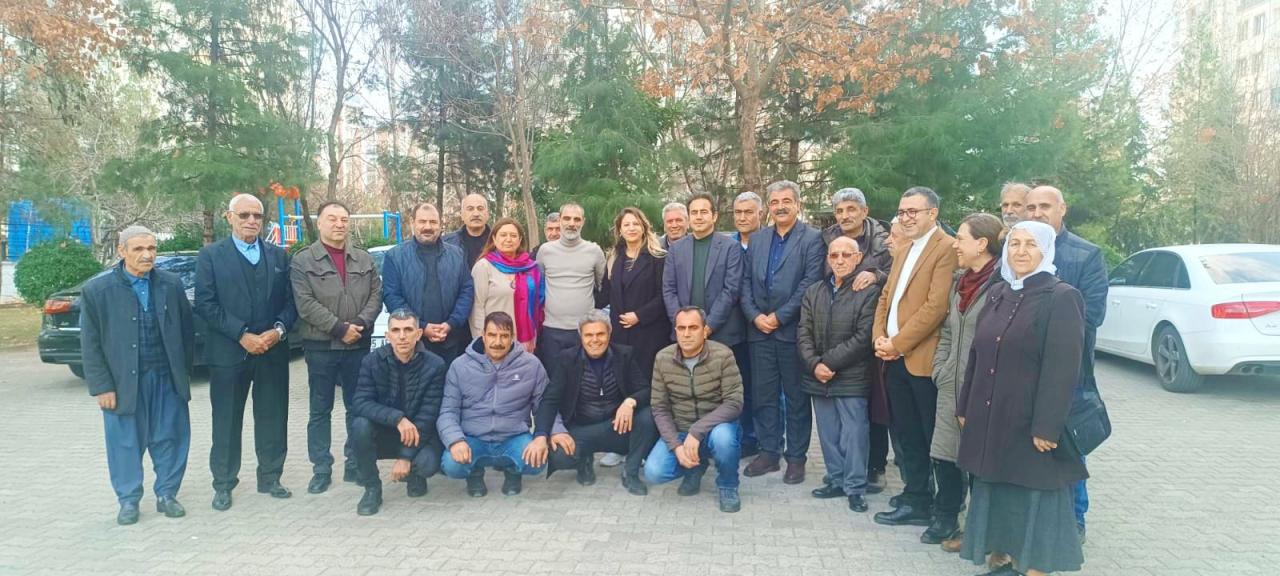 Eş başkan Ergün, Tahliye Olan Dündar'ı Ziyaret Etti.