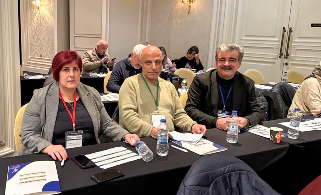 Eş Başkan Ergün,''Halkların Eşit ve Özgür Yaşamı Yolunda Çözüm Barışta!'' Konferansında