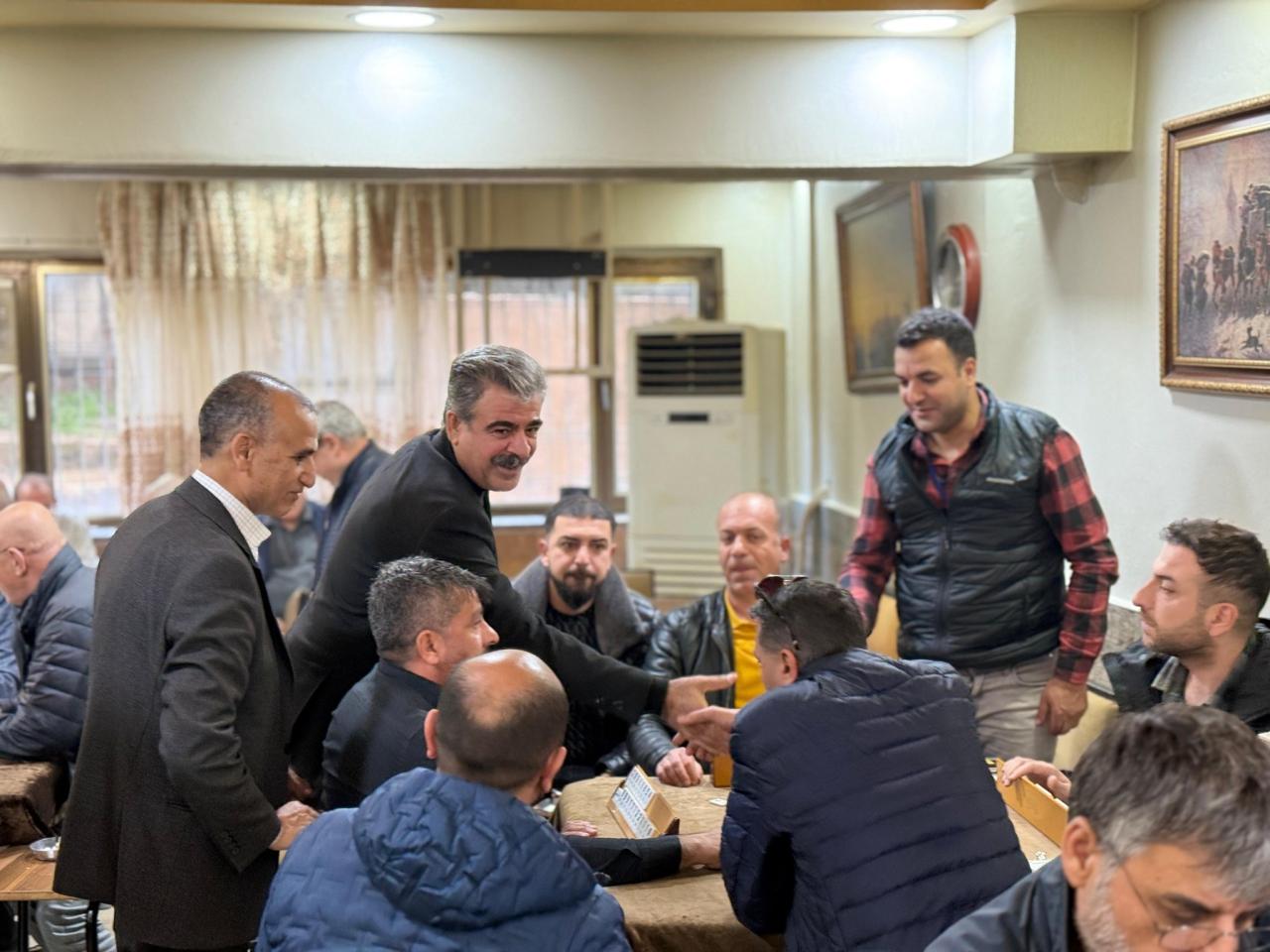 Eş Başkan Ergün, Meclis Üyeleri İle Sahadaydı