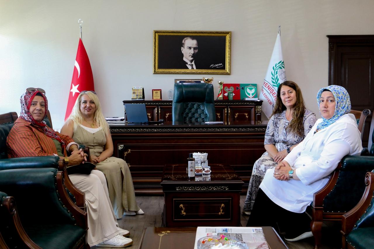 Meslek Eğitmenlerinden Belediyemize Ziyaret