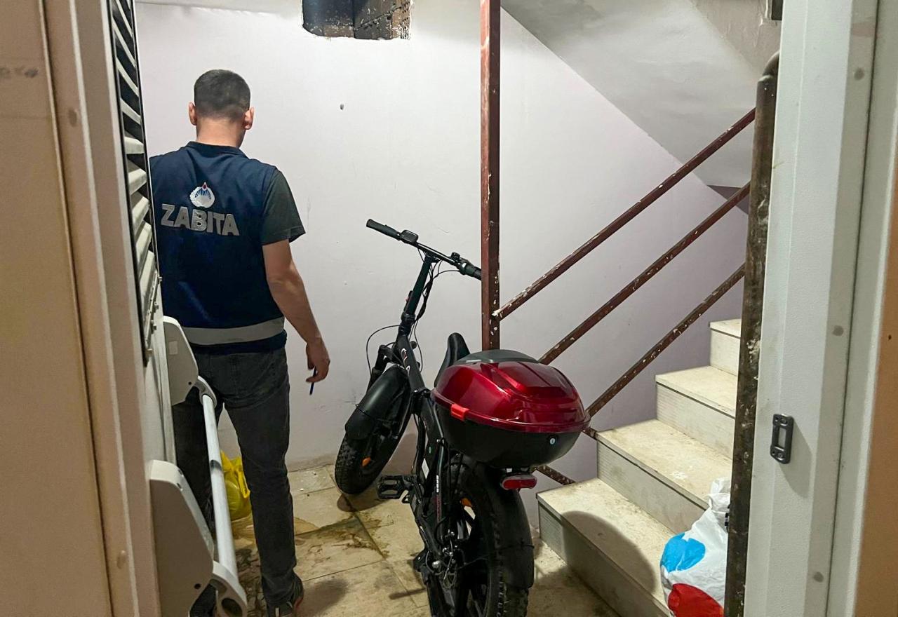 Yenişehir Zabıta Biriminden Yangın Merdivenleri Denetimi