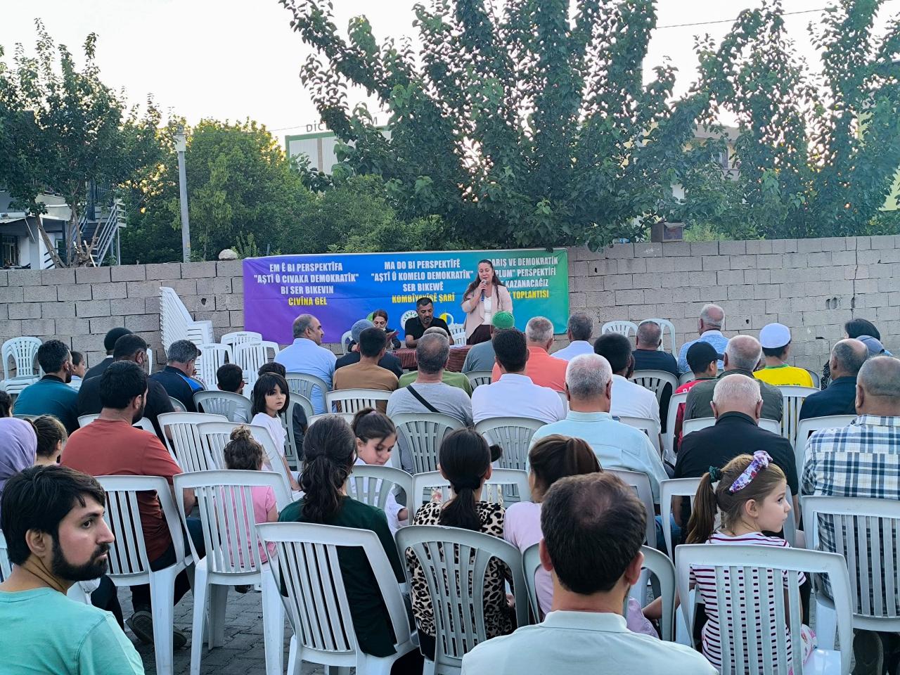 Alköy (Zorko) Köyü'nde “Barış ve Demokratik Toplum” Buluşması