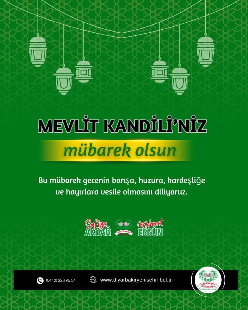 Mevlid Kandili’niz Mübarek Olsun