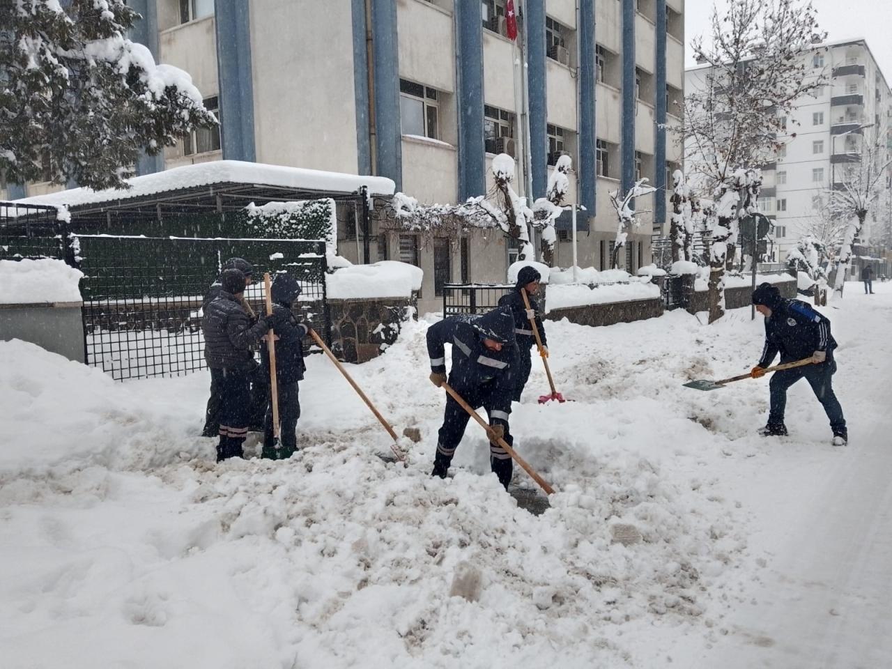 Kar Temizleme Çalışmalarımız Devam Ediyor