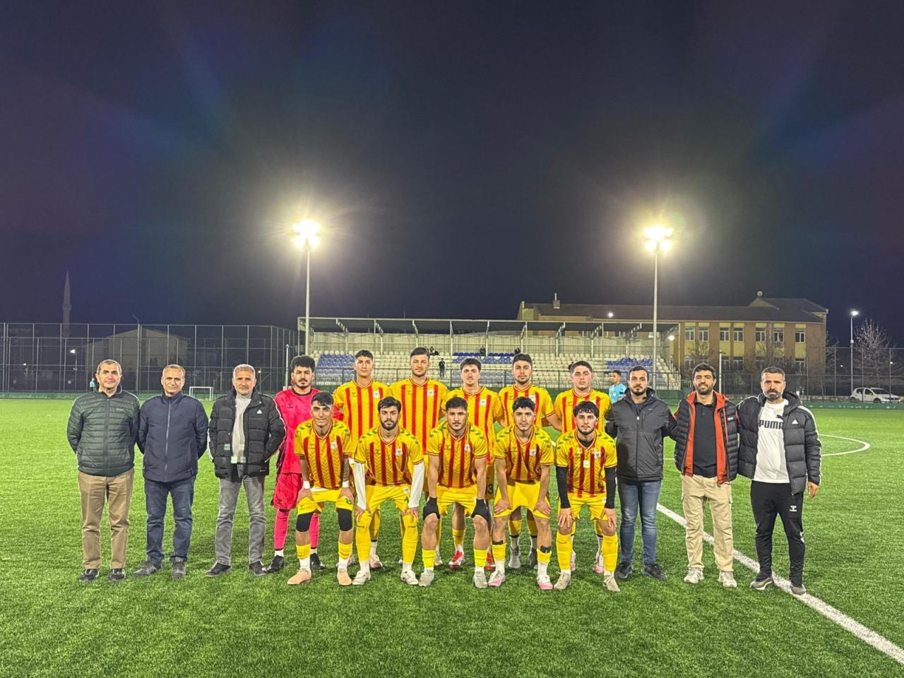 A Futbol Takımımız, Ligin İkinci Yarısına Galibiyetle Başladı