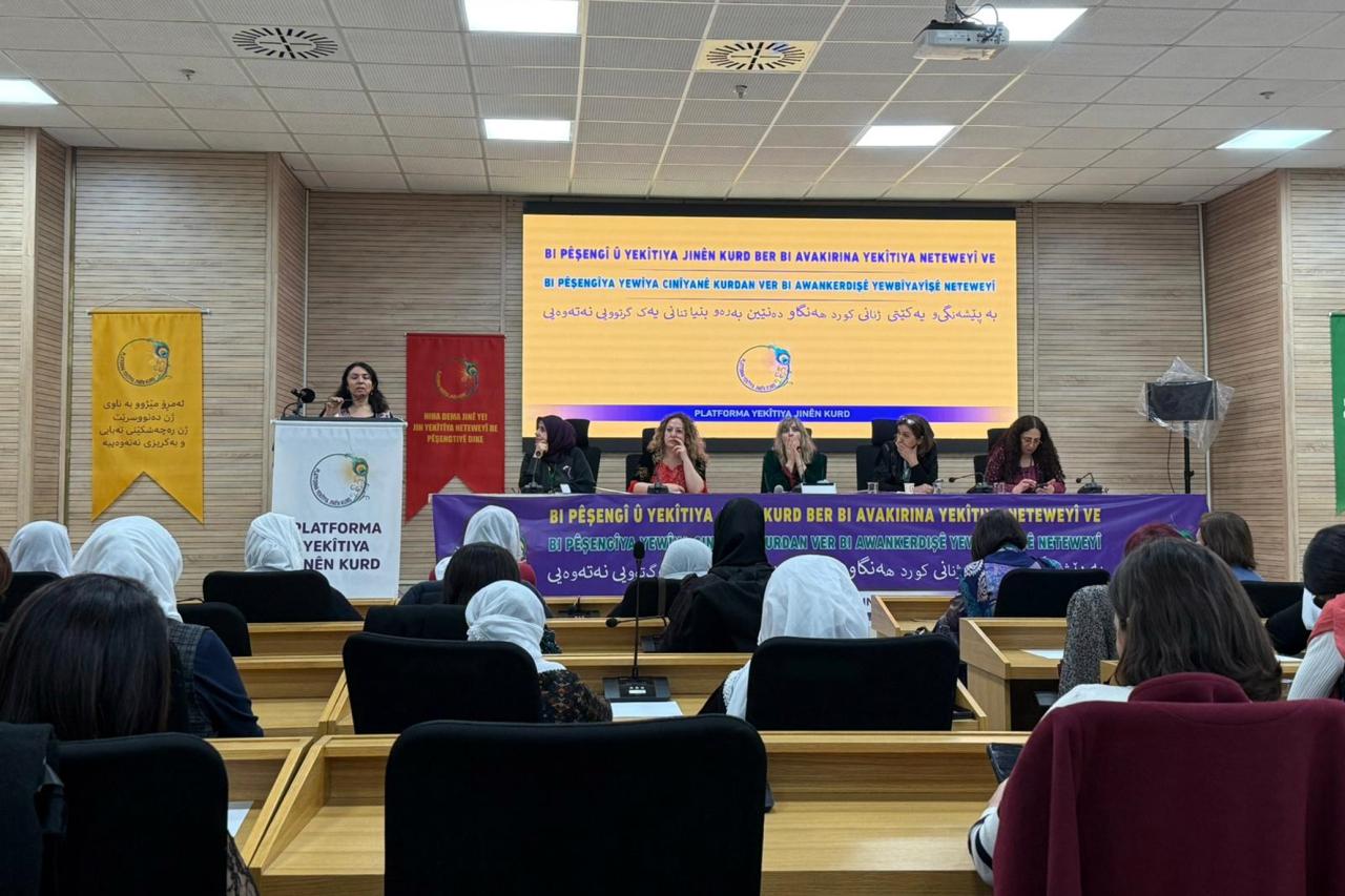 Eşbaşkanımız Akdağ, Kürt Kadın Birliği Platformu Çalıştayına Katıldı