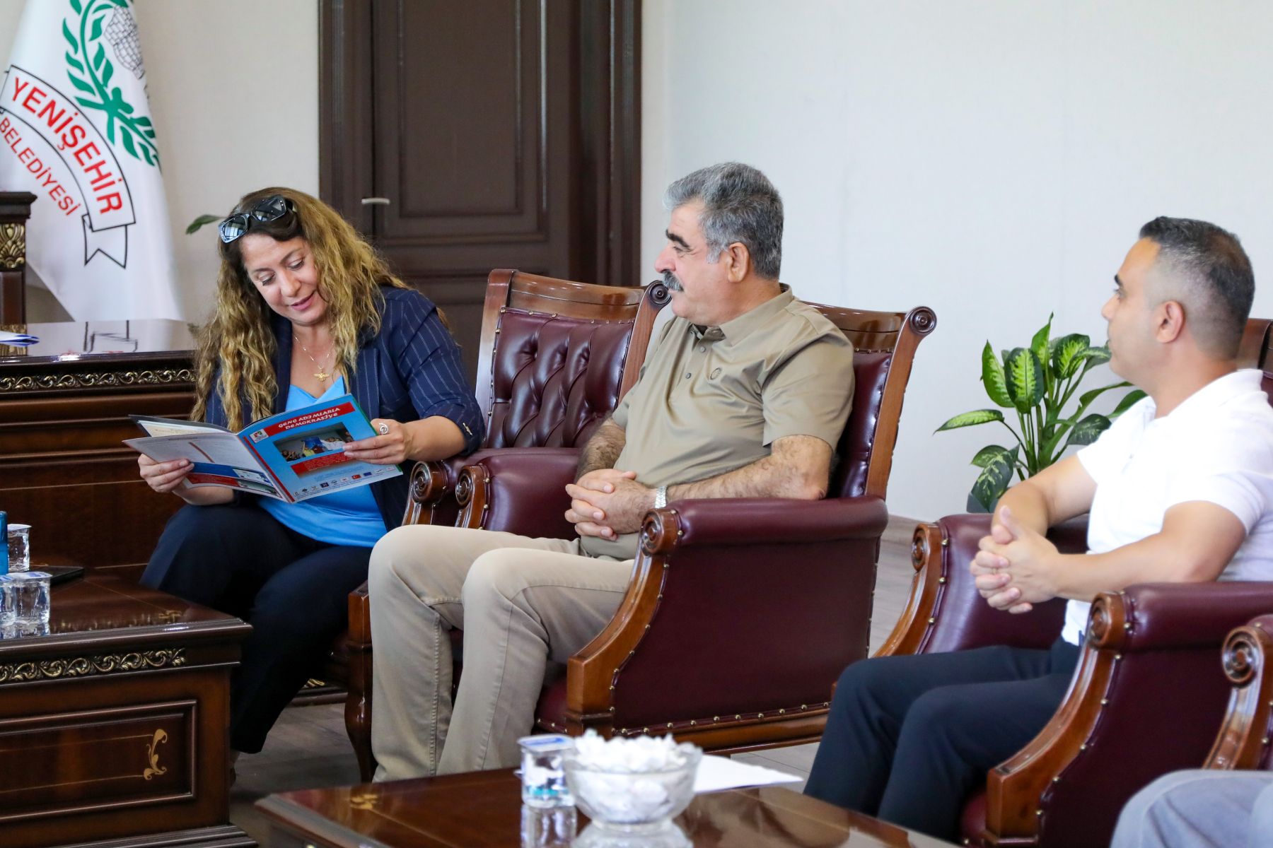 TOBB Diyarbakır Genç Girişimciler Kurulu ve UGİ-Der Proje Biriminden Belediyemize Ziyaret