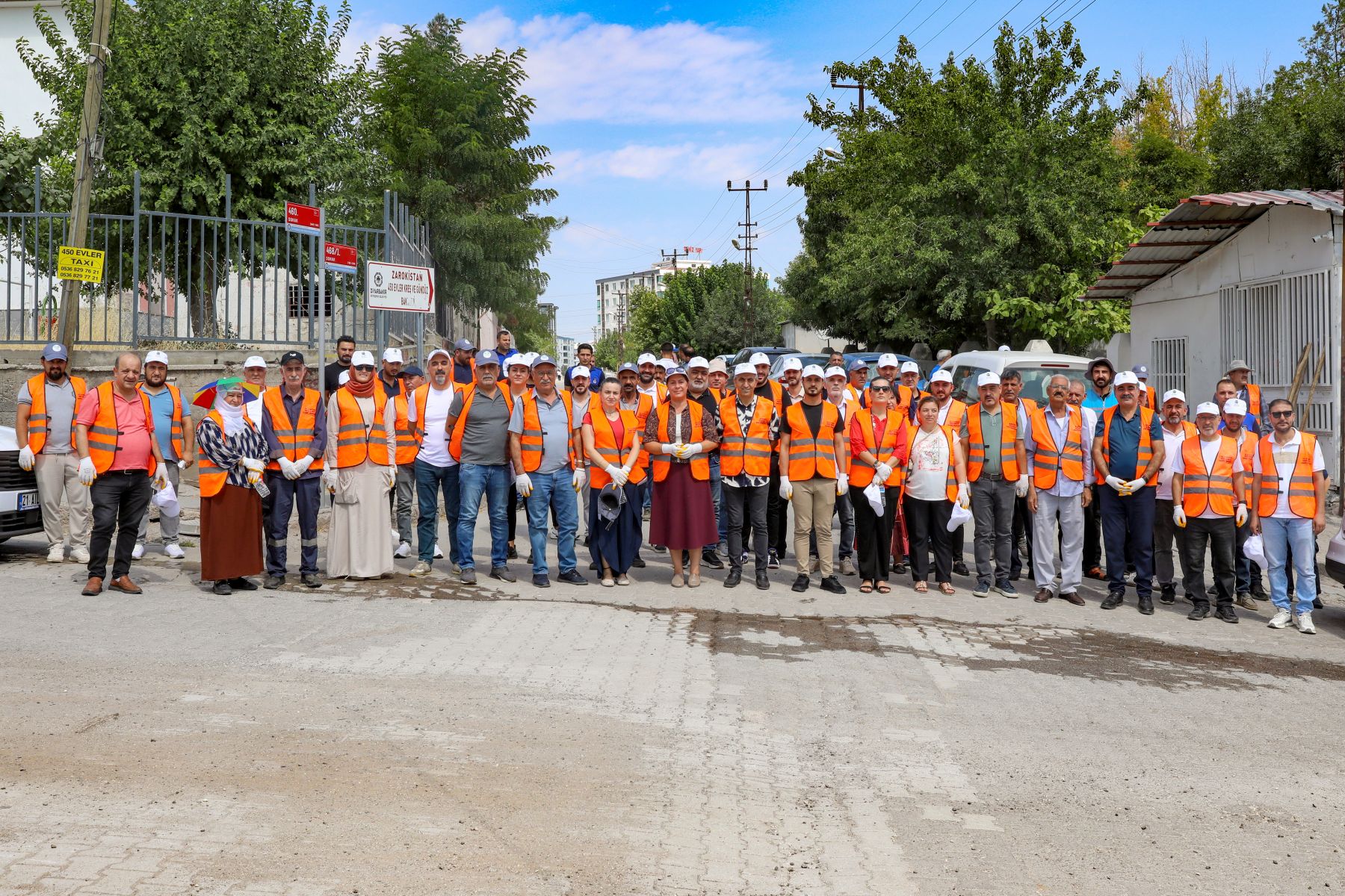 450 Evler’de “Kolektif Emekle Temiz Kentler” Kampanyası