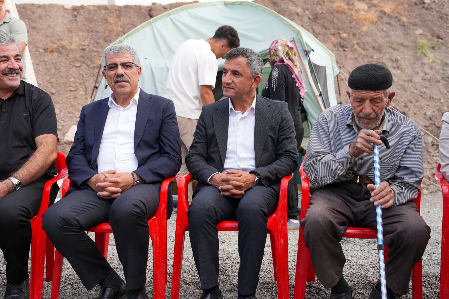 Kulp’ta GES Projesine Karşı Nöbet Tutan Yurttaşlara Ziyaret