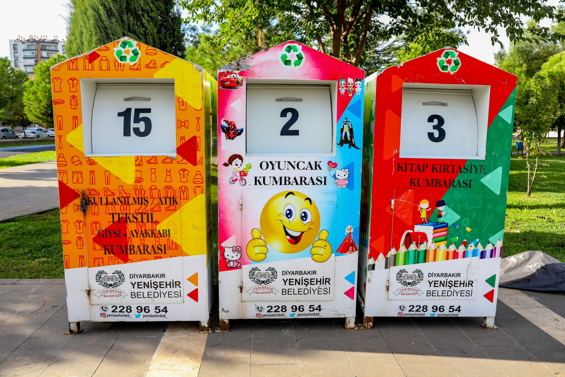 Paylaşım ve Dayanışmayı Büyütmek İçin Parklarımıza Sosyal Kumbaralar Yerleştiriyoruz