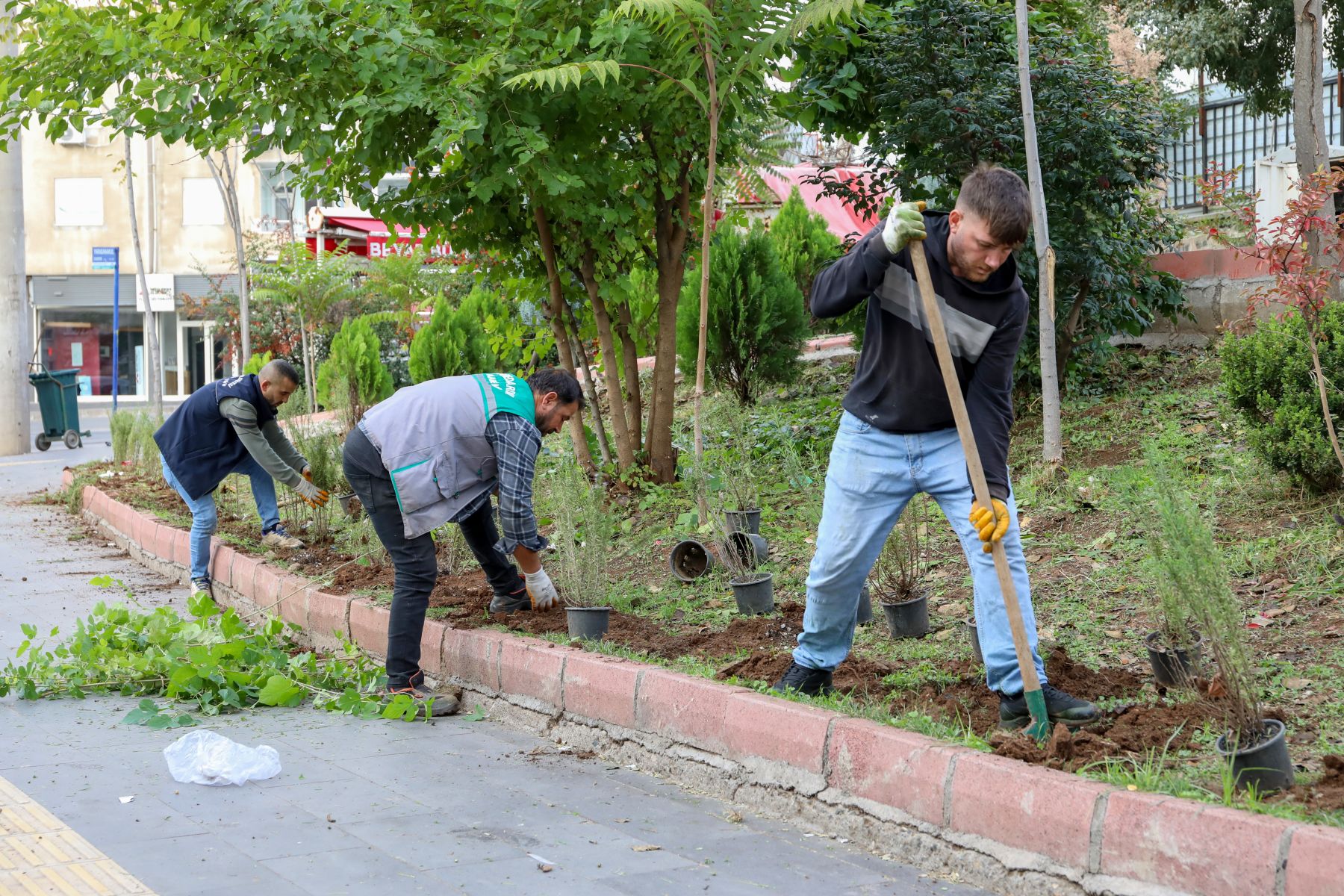 Yenişehir’de Park ve Yeşil Alanlarda Bakım ve Düzenleme Çalışmaları Sürüyor