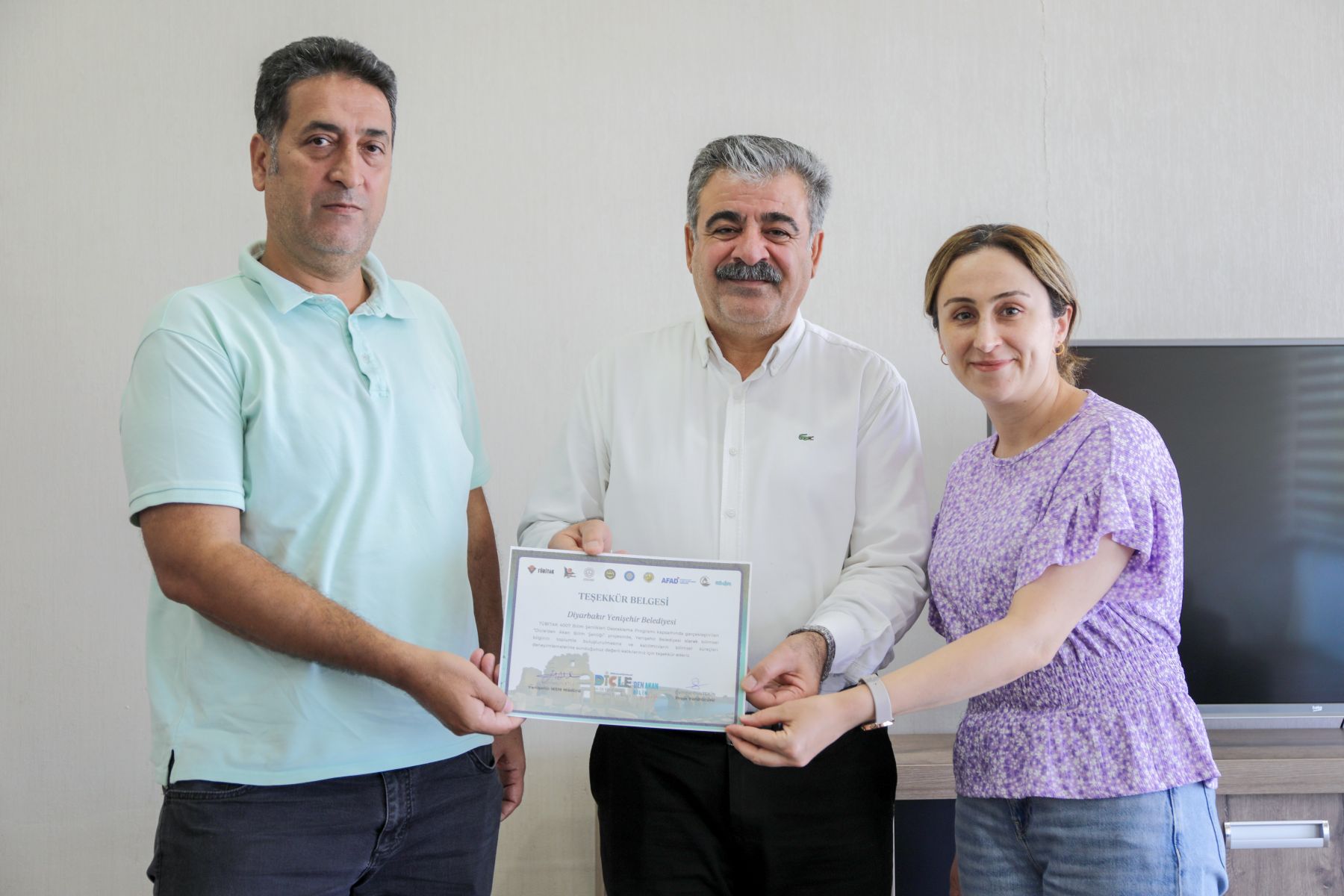 Dicle’den Akan Bilim Şenliği Kapsamında Belediyemize Ziyaret